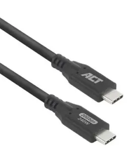 ACT Кабел USB-C - USB-C 2 м / USB4 20Gbps 240W