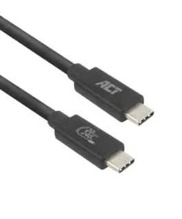 ACT Кабел USB-C - USB-C 2 м / USB4 20Gbps 240W сертифициран USB-IF