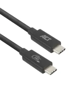 ACT Кабел USB-C - USB-C 2 м / USB4 20Gbps 240W сертифициран USB-IF