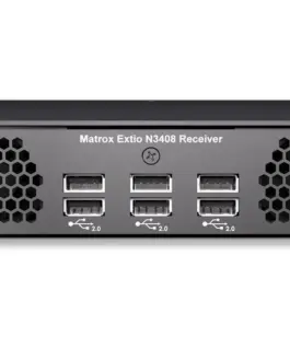 KVM приемник Matrox XTO3-N3408RX SPF До 2 монитора