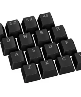 Капачки за механична клавиатура ENDORFY - 124 бр PBT - Черно