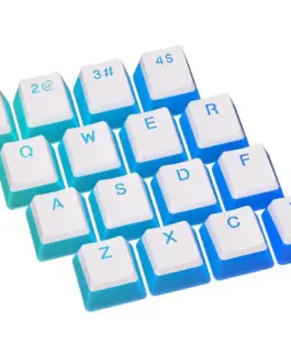 Капачки за механична клавиатура ENDORFY - 104 бр PBT US Layout Onyx