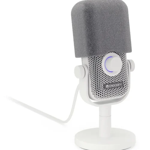 Alternative view of Настолен микрофон ENDORFY Solum Voice S - Onyx White
