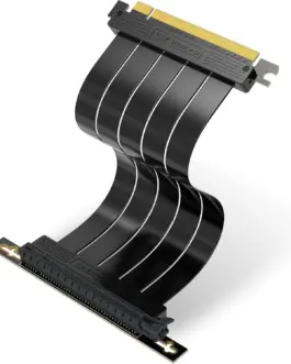 Кабел EZDIY-FAB Riser Cable Right Angle 200mm PCI-E x16 4.0
