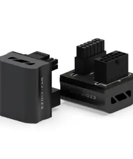 EZDIY-FAB адаптер за видеокарта 12VHPWR 600W - STD 180° Black