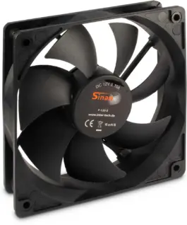 Alternative view of Вентилатор Inter Tech 120m Sinan F-120-S - Bulk