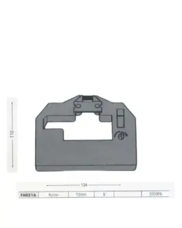 ЛЕНТА ЗА МАТРИЧЕН ПРИНТЕР SAGEM TX 20/35E/2000 - OUTLET - Black - PN F60516 - 6 m x 13 mm -