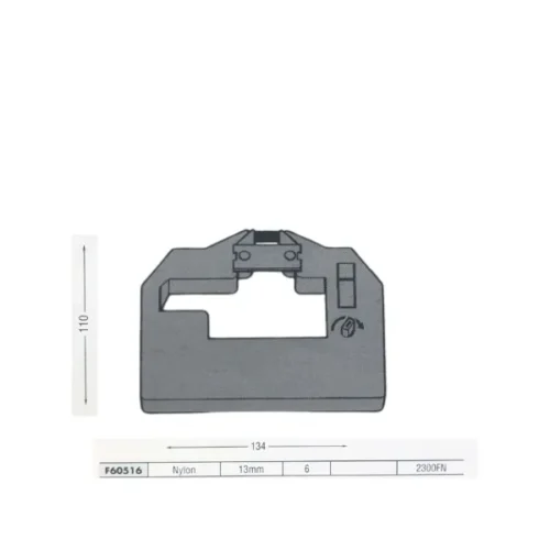 ЛЕНТА ЗА МАТРИЧЕН ПРИНТЕР SAGEM TX 20/35E/2000 - OUTLET - Black - PN F60516 - 6 m x 13 mm -