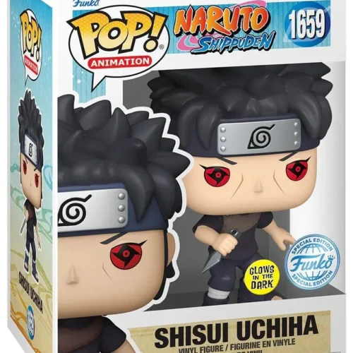 Alternative view of Фигурка Funko POP! Animation: Naruto Shippuden - Shisui Uchiha (Glows in the Dark) (Special Edition) #1659