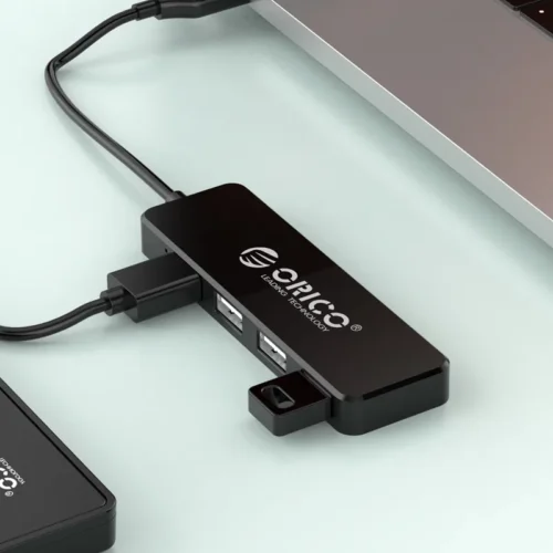 Orico хъб USB2.0 HUB 4 port Black – FL01-BK