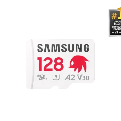 Alternative view of Карта памет Samsung SONIC PRO PLUS, microSDXC, UHS-I, 128GB, Адаптер