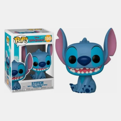Alternative view of Фигурка Funko POP! Movies:  Disney Lilo and Stitch, 065665,  Stitch (Smiling Seated), 1045 Vinyl Figure