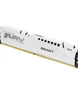 Alternative view of Памет за компютър Kingston FURY Beast White 16GB DDR5 6000MHz CL36 KF560C36BWE2-16