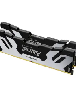 Памет за компютър Kingston Fury Renegade Silver/Black 64GB(2x32GB) DDR5 6400MHz CL32 - Intel
