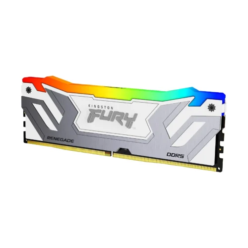 Alternative view of Памет за компютър Kingston FURY Renegade White RGB 24GB DDR5 8400MHz CL40