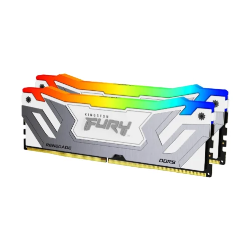 Alternative view of Памет за компютър Kingston FURY Renegade White RGB 48GB(2x24GB) DDR5 8400MHz CL40