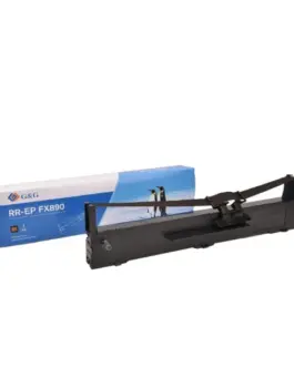 ЛЕНТА ЗА МАТРИЧЕН ПРИНТЕР EPSON FX-890 (FX890)/LQ-590 (LQ590) - Black - PN RR-EP-FX890-BK - 15 m x 127 mm -