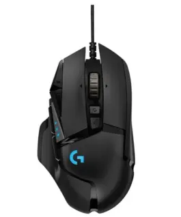 Геймърска МИШКА LOGITECH G502 HERO - USB - Black - PN 910-005470