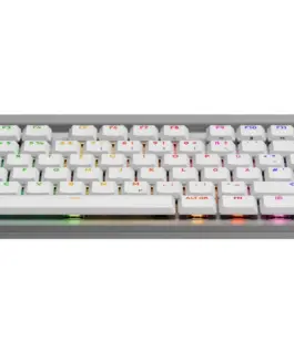 Alternative view of Безжична геймърска клавиатура Logitech G515 Lightspeed TKL White