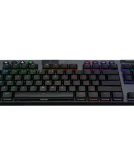 Alternative view of Безжична геймърска механична клавиатура Logitech G915X Lightspeed TKL - Tactile Switch