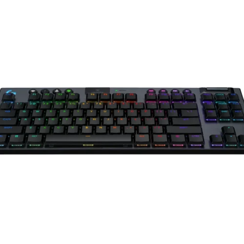 Alternative view of Безжична геймърска механична клавиатура Logitech G915X Lightspeed TKL - Tactile Switch