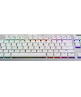 Alternative view of Безжична геймърска механична клавиатура Logitech G915X White Lightspeed TKL - GL Tactile Switch