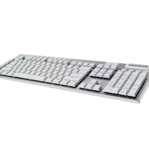 Alternative view of Безжична геймърска механична клавиатура Logitech G915X White Lightspeed - GL Tactile Switch