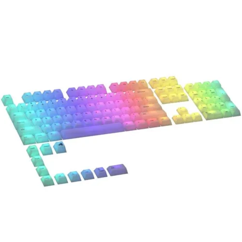 Alternative view of Капачки за механична клавиатура Glorious Polychroma RGB PBT 115-Keycaps, ANSI, US-Layout