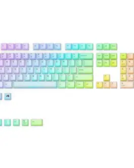 Капачки за механична клавиатура Glorious Polychroma RGB PBT 115-Keycaps ANSI