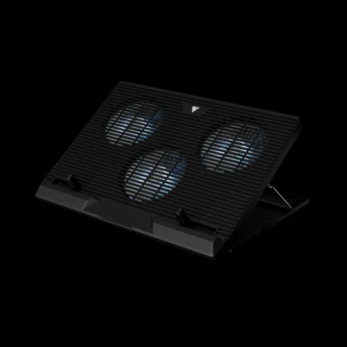 Alternative view of Gamdias Охладител за лаптоп Gaming Notebook Cooler 19" - AETHER E1 - USB Hub, Phone Stand