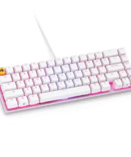 Alternative view of Геймърска механична клавиатура Glorious GMMK 2 White Compact- Fox Switches US-Layout