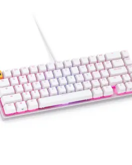Alternative view of Геймърска механична клавиатура Glorious GMMK 2 White Compact- Fox Switches US-Layout