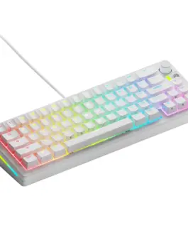 Alternative view of Геймърска механична клавиатура Glorious GMMK 3 65% White - Fox Linear Switches