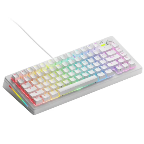 Alternative view of Геймърска механична клавиатура Glorious GMMK 3 75% White - Fox Linear Switches