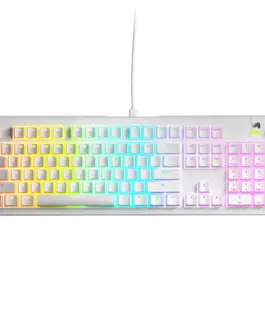 Геймърска механична клавиатура Glorious GMMK 3 100% White - Fox Linear