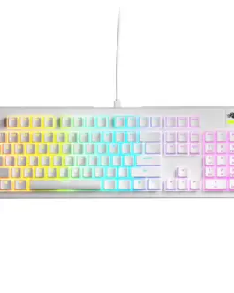 Геймърска механична клавиатура Glorious GMMK 3 100% White - Fox Linear