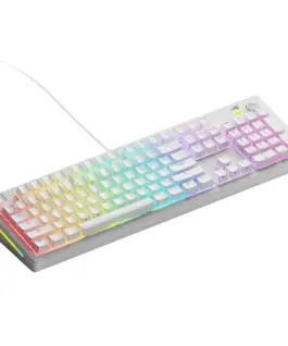 Alternative view of Геймърска механична клавиатура Glorious GMMK 3 100% White - Fox Linear Switches