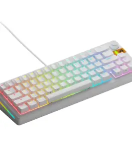 Alternative view of Геймърска механична клавиатура Glorious GMMK 3 HE 65% White - Fox HE Switches