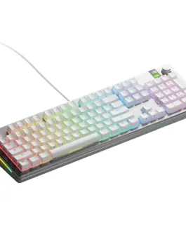 Alternative view of Геймърска механична клавиатура Glorious GMMK 3 Pro 100% Silver - Fox Linear Switches