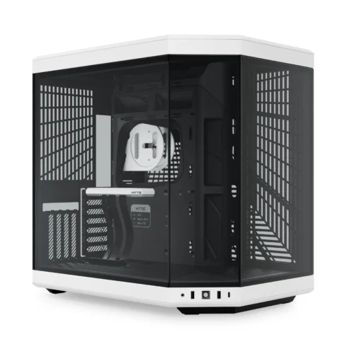 Кутия за компютър HYTE Y70 Tempered Glass Black/White