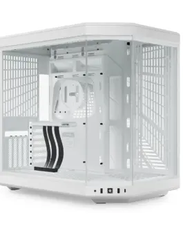 Кутия за компютър HYTE Y70 Tempered Glass White