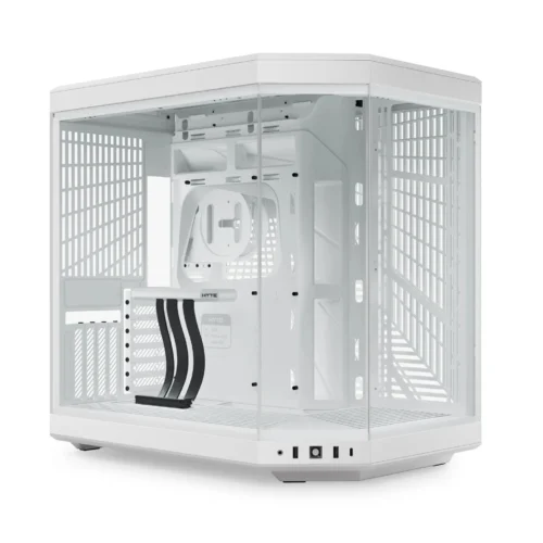 Кутия за компютър HYTE Y70 Tempered Glass White