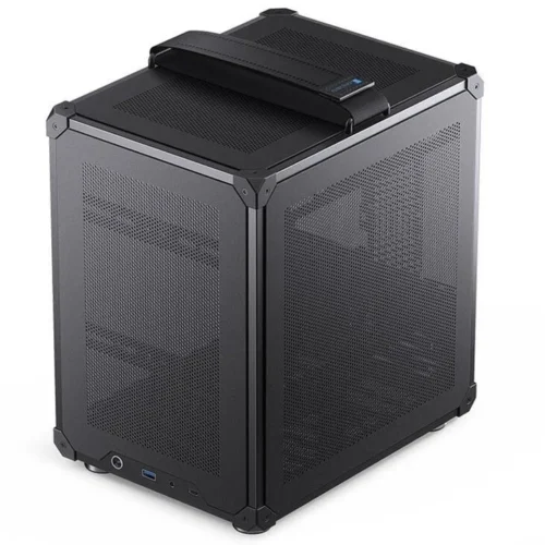 Alternative view of Кутия за компютър Jonsbo C6 Mesh, mATX, Black