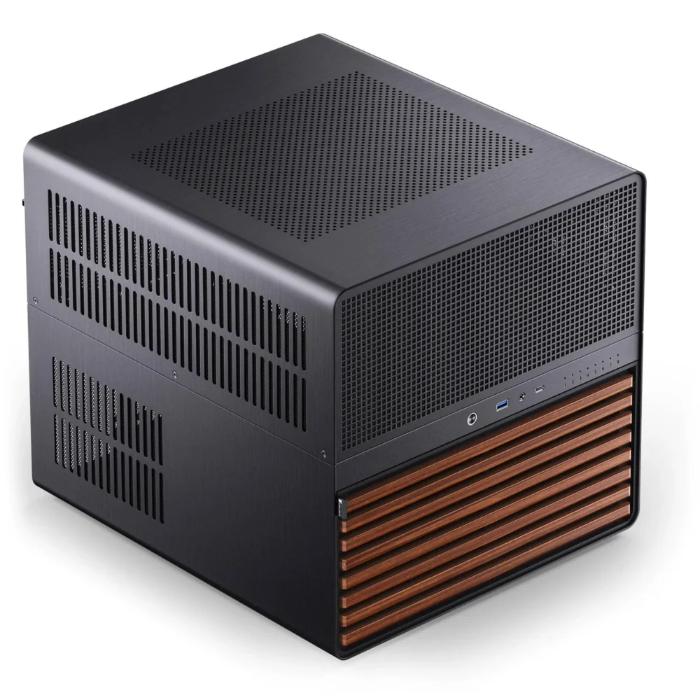 Кутия за компютър Jonsbo N5 NAS E-ATX - Black