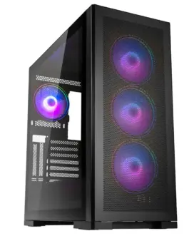 Кутия за компютър Kolink Unity Meshbay ARGB Mid-Tower Black