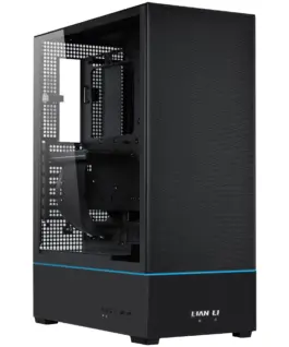 Кутия за компютър Lian-Li SUP01X Mid-Tower Tempered Glass Черна