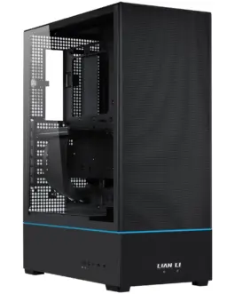 Кутия за компютър Lian-Li SUP01X Mid-Tower Tempered Glass Черна