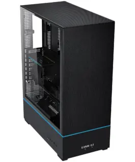 Alternative view of Кутия за компютър Lian-Li SUP01X Mid-Tower, Tempered Glass, Черна