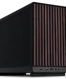 Кутия за компютър Lian Li DAN A3-mATX Wood Edition Micro Tower