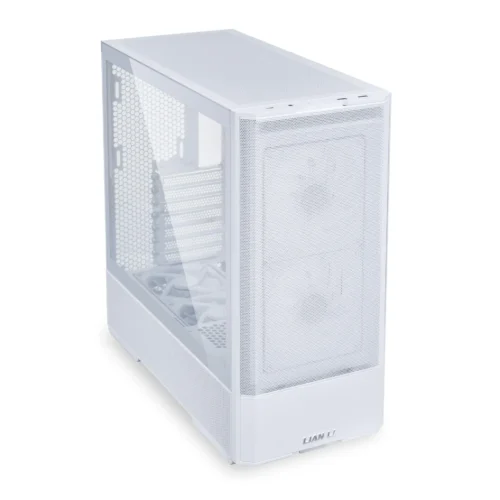 Alternative view of Кутия за компютър Lian Li LANCOOL 207 Mid-Tower, Tempered Glass, Бяло